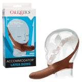 California Exotics - The Original Accommodator Latex Dong Mouth Strap On CherryAffairs