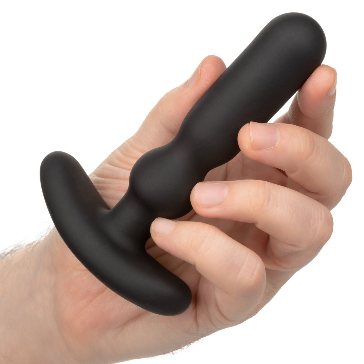 Colt - Rechargeable Anal T Vibrating Anal Plug (Black) CO1039 CherryAffairs
