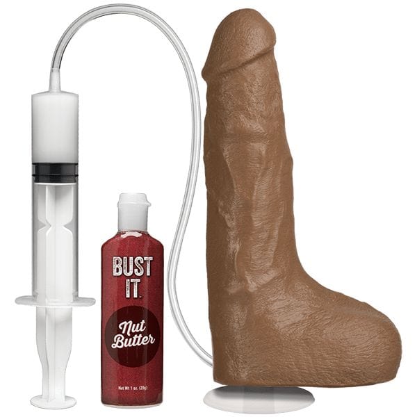 Doc Johnson - Bust It Squirting Realistic Cock with 1oz Nut Butter CherryAffairs