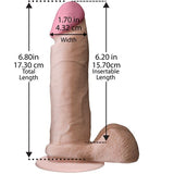Doc Johnson - The Realistic Ultraskyn UR3 Cock with Balls CherryAffairs