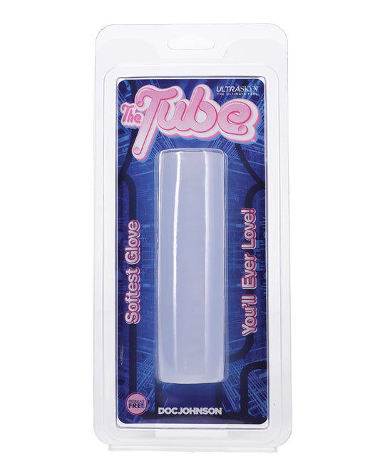 Doc Johnson - Sarung Masturbasi Bertekstur The Tube Love Glove (Jernih)