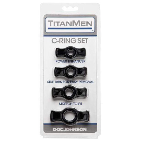 Doc Johnson - Titanmen Tools Cock Ring Set DJ1158 CherryAffairs