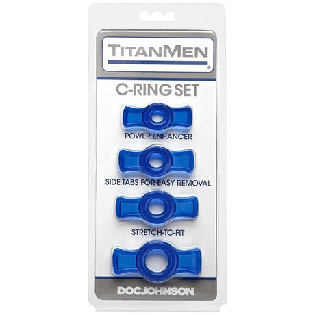 Doc Johnson - Titanmen Tools Cock Ring Set DJ1016 CherryAffairs