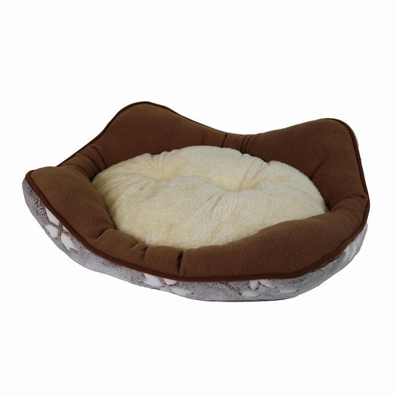 DoggyMan - Hayashi Warm Plus Oval Fluffy Pet Bed DM1008 CherryAffairs