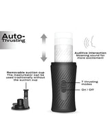 Dorcel - Thrust Blow Automatic Suction Male Masturbator (Black) DC1029 CherryAffairs