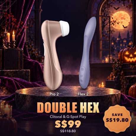 Double Hex — Clitoral & G-Spot Play CherryAffairs