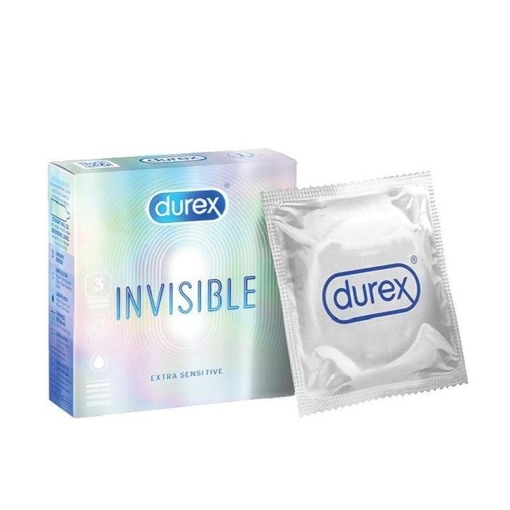 Durex - Invisible Extra Sensitive Condoms DU1033 CherryAffairs