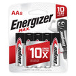Energizer - Max Alkaline Power E91 AA Battery Value Pack EG1034 CherryAffairs