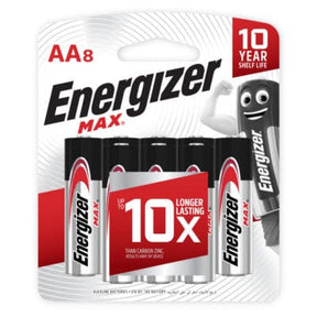 Energizer - Max Alkaline Power E91 AA Battery Value Pack EG1034 CherryAffairs