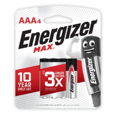 Energizer - Max Alkaline Power E92 AAA Battery Value Pack EG1036 CherryAffairs