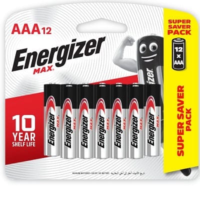 Energizer - Max Alkaline Power E92 AAA Battery Value Pack EG1038 CherryAffairs