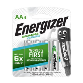 Energizer - Recharge Extreme NH15E Recharged AA Batteries Value Pack (2300 mAh) - CherryAffairs.sg