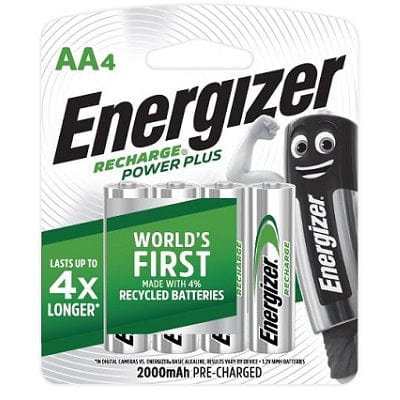 Energizer - Recharge Power Plus NH15RP2 AA Batteries Value Pack (2000mAh) EG1024 CherryAffairs