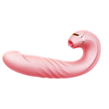 Erocome - Draco Thrusting Vibrating Sucking Heating Dildo (Pink)    G Spot Dildo (Vibration) Rechargeable