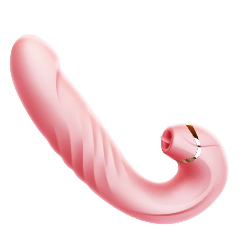 Erocome - Draco Thrusting Vibrating Sucking Heating Dildo (Pink)    G Spot Dildo (Vibration) Rechargeable