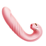 Erocome - Draco Thrusting Vibrating Sucking Heating Dildo (Pink)    G Spot Dildo (Vibration) Rechargeable