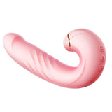 Erocome - Draco Thrusting Vibrating Sucking Heating Dildo (Pink)    G Spot Dildo (Vibration) Rechargeable