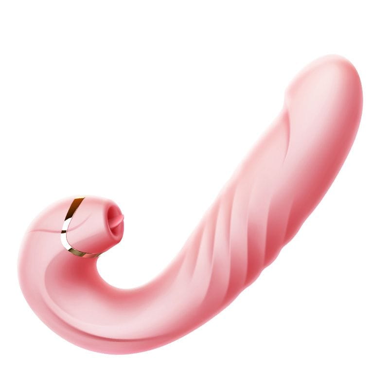 Erocome - Draco Thrusting Vibrating Sucking Heating Dildo (Pink)    G Spot Dildo (Vibration) Rechargeable