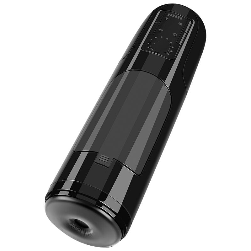 Erocome - Monoceros Thrusting Heating Vibrating Stroker Masturbator (Black)    Masturbator Soft Stroker (Vibration) Rechargeable