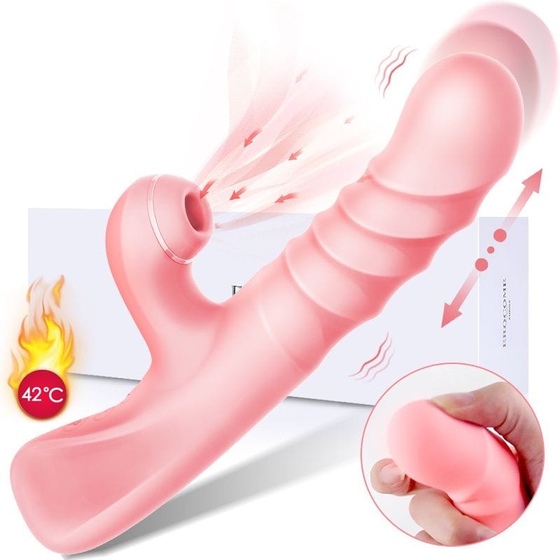 Erocome - Phoenix Thrusting Sucking Rabbit Vibrator    Rabbit Dildo (Vibration) Rechargeable