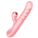 Erocome - Phoenix Thrusting Sucking Rabbit Vibrator  Pink 6970308350852 Rabbit Dildo (Vibration) Rechargeable