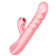 Erocome - Phoenix Thrusting Sucking Rabbit Vibrator  Pink 6970308350852 Rabbit Dildo (Vibration) Rechargeable