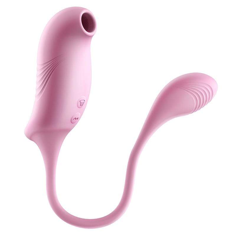 Erocome - Tucana Dual Clitoral Air Stimulator with Bullet CherryAffairs