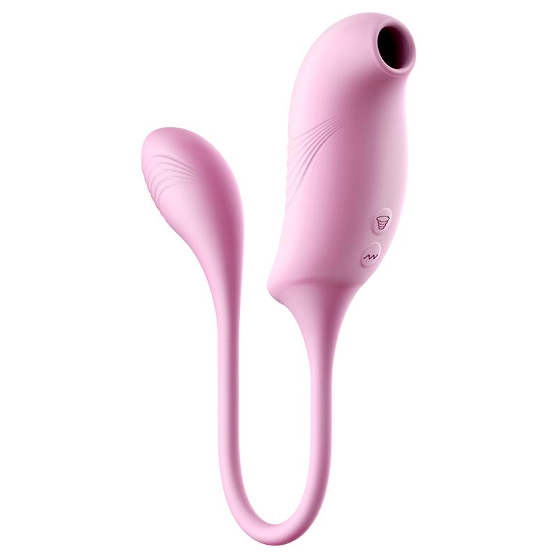 Erocome - Tucana Dual Clitoral Air Stimulator with Bullet CherryAffairs