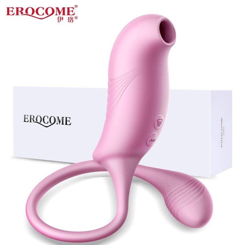 Erocome - Tucana Dual Clitoral Air Stimulator with Bullet CherryAffairs