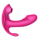 Erocome - Volans Remote Control Dual Vibrating Sucking Massager (Pink)    Clit Massager (Vibration) Rechargeable