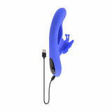 Evolved - Butterfly Dreams Rabbit Vibrator (Blue) EV1113 CherryAffairs