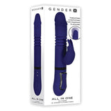 Evolved - Gender X All In One Thrusting Rotating Rabbit Vibrator (Blue) EV1086 CherryAffairs