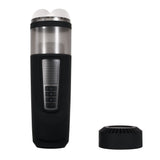 Evolved - Gender X Message In A Bottle Spinning Thrusting Stroker Masturbator (Black) EV1090 CherryAffairs