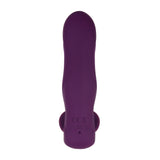 Evolved - Gender X Velvet Hammer Remote Thursting Thumping Strapless Strap On (Purple) EV1087 CherryAffairs