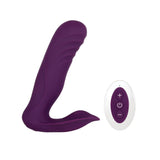 Evolved - Gender X Velvet Hammer Remote Thursting Thumping Strapless Strap On (Purple) EV1087 CherryAffairs