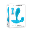 Evolved - Gender X Wear Me Out Wearable Panty Vibrator (Blue) EV1131 CherryAffairs