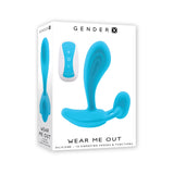 Evolved - Gender X Wear Me Out Wearable Panty Vibrator (Blue) EV1131 CherryAffairs