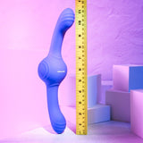 Evolved - Our Gyro Vibe Vibrating Double Dildo (Blue) EV1152 CherryAffairs