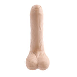 Evolved - Peek A Boo Uncircumcised Realistic Vibrating Dildo 8" CherryAffairs