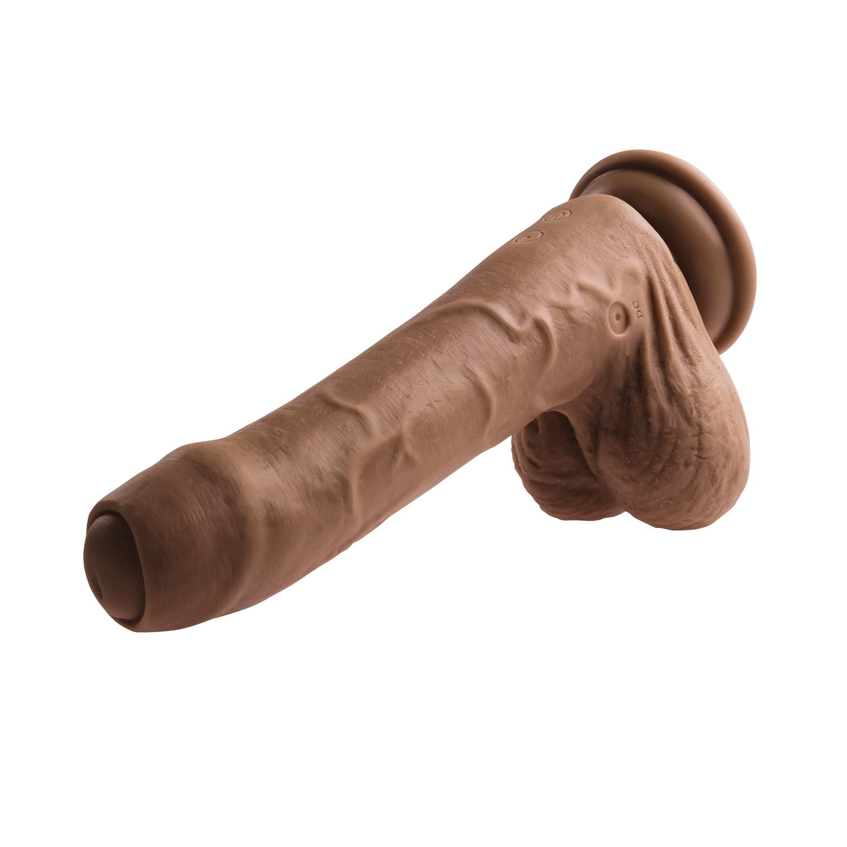 Evolved - Peek A Boo Uncircumcised Realistic Vibrating Dildo 8" CherryAffairs