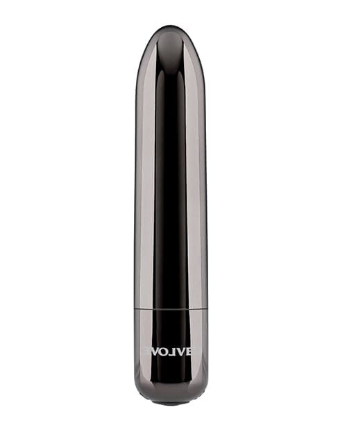 Evolved - Real Simple Rechargeable Bullet Vibrator (Black Chrome) EV1227 CherryAffairs