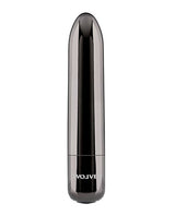 Evolved - Real Simple Rechargeable Bullet Vibrator (Black Chrome) EV1227 CherryAffairs