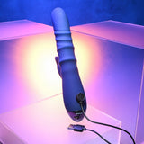 Evolved - The Ringer Vibrating Rabbit Dildo (Blue) EV1156 CherryAffairs