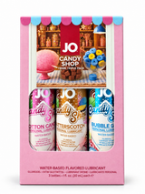 Pelincir Berasaskan Air Berperisa System JO - Tri-Me Candy Shoppe, Pek Tiga 3 × 30 ml