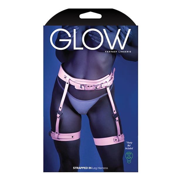 Fantasy Lingerie - Glow Strapped In Glow in the Dark Harness FTL1029 CherryAffairs