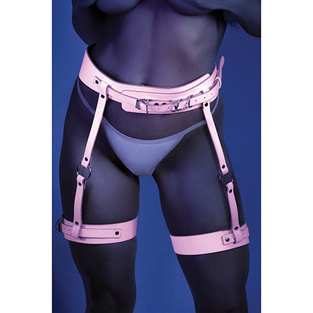 Fantasy Lingerie - Glow Strapped In Glow in the Dark Harness CherryAffairs