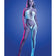 Fantasy Lingerie - Lights Get Low Floral Bodystocking & Panty (White) FTL1036 CherryAffairs