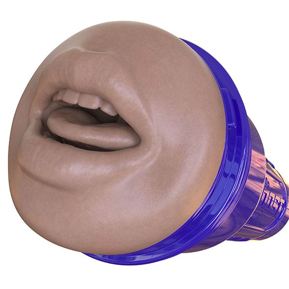 Fleshlight - Boost Blow Mouth Masturbator (Beige)    Masturbator Mouth (Non Vibration)