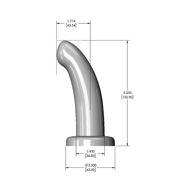 Fleshlight - Her Spot Platinum Cured Silicone G Spot Dildo CherryAffairs