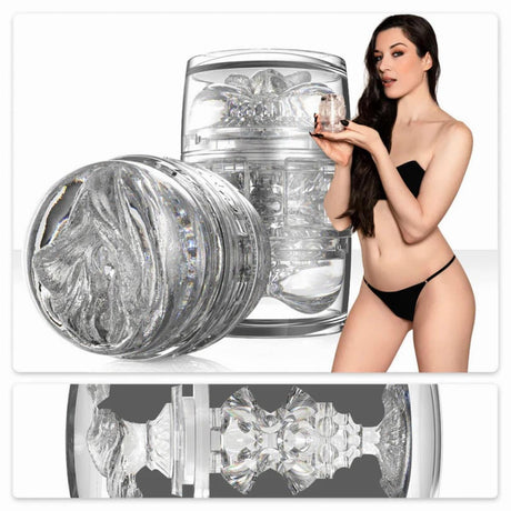 Fleshlight - Quickshot Stoya RP Stoker Masturbator (Clear) FL1304 CherryAffairs